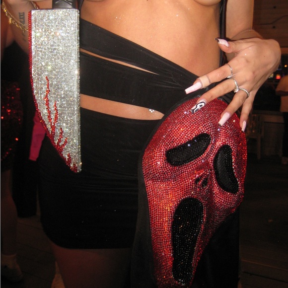 halloween costume - diamond scream mask - Picture 5 of 6